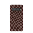 Chocolate Brown Cafe Check Google Pixel 7 Pro Case