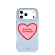 Powder Blue Call Me iPhone 17 Pro Max Case