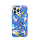 Electric Blue Calm Ascent iPhone 14 Pro Max Case