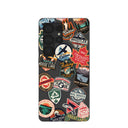 Black Canadian Stickers Samsung Galaxy S25 Ultra Case