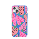 Electric Blue Candy Bloom iPhone 15 Plus Case