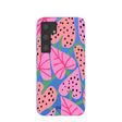 Electric Blue Candy Bloom Samsung Galaxy S24 Case