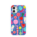 Electric Blue Candy Shop iPhone 16 Plus Case