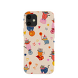 Seashell Cat Clowns iPhone 12 Mini Case