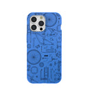 Electric Blue Changing Gears iPhone 15 Pro Max Case