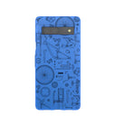 Electric Blue Changing Gears Google Pixel 7a Case