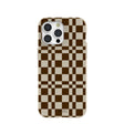 London Fog Chestnut Checkers iPhone 15 Pro Max Case