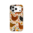 Seashell Chicken Garden iPhone 17 Pro Case