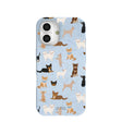 Powder Blue Chihuahua Charms iPhone 16 Case
