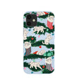 Powder Blue Christmas Kittens iPhone 12 Mini Case