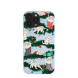 Powder Blue Christmas Kittens iPhone 13 Pro Max Case
