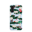 Powder Blue Christmas Kittens Samsung Galaxy S21 Case