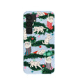 Powder Blue Christmas Kittens Samsung Galaxy S25 Case