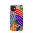 Seashell Clownish Stripes iPhone 12 Mini Case