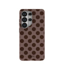 Chocolate Brown Cocoa Sprinkle Samsung Galaxy S26 Ultra Case