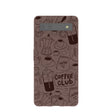 Chocolate Brown Coffee Club Google Pixel 6a Case