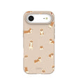 Seashell Corgi Cuties iPhone Air Case
