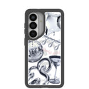Clear Cosmic Luck Samsung Galaxy S26 Case With Noir Ridge (Magnetic Charging included)