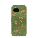 Forest Floor Cozy Cows Google Pixel 9a Case