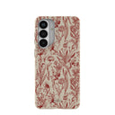 London Fog Crimson Bouquet Samsung Galaxy S26+(Plus) Case