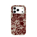London Fog Crimson Veil iPhone 17 Pro Case