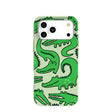 Sage Green Croc a Doodle iPhone 17 Pro Max Case