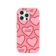 Bubblegum Pink Cupid Who iPhone 15 Pro Case