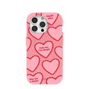 Bubblegum Pink Cupid Who iPhone 15 Pro Case