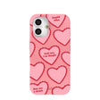Bubblegum Pink Cupid Who iPhone 16 Case