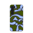 Black Curve and Flow Samsung Galaxy S25 Case