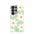 Sage Green Daisy Samsung Galaxy S26 Ultra Case