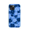 Electric Blue Daydream Blooms iPhone 13 Mini Case