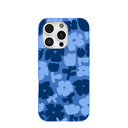 Electric Blue Daydream Blooms iPhone 16 Pro Case