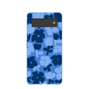 Electric Blue Daydream Blooms Google Pixel 6 Case