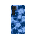 Electric Blue Daydream Blooms Samsung Galaxy S25+(Plus) Case