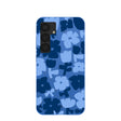 Electric Blue Daydream Blooms Samsung Galaxy S25 Case