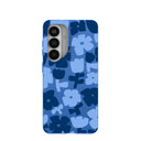 Electric Blue Daydream Blooms Samsung Galaxy S26 Case