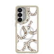 Clear Desert Luck Samsung Galaxy S26+(Plus) Case With London Fog Ridge (Magnetic Charging included)