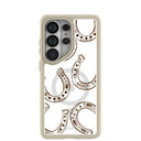 Clear Desert Luck Samsung Galaxy S26 Ultra Case With London Fog Ridge (Magnetic Charging included)