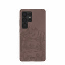 Chocolate Brown Desert Run Samsung Galaxy S25 Ultra Case