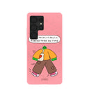 Bubblegum Pink Dilly Dally Samsung Galaxy S25 Ultra Case
