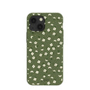 Forest Floor Ditzy Greens iPhone 13 Mini Case