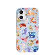 Powder Blue Dragon Cuties iPhone 16 Case