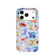 Powder Blue Dragon Cuties iPhone 17 Pro Case