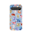 Powder Blue Dragon Cuties Google Pixel 9 Pro XL Case