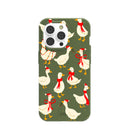 Forest Floor Duck the Halls iPhone 14 Pro Case