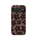 Chocolate Brown Earthy Blooms Google Pixel 10 Pro XL Case