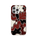 Chocolate Brown Earthy Curves iPhone 14 Pro Max Case