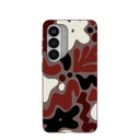 Chocolate Brown Earthy Curves Samsung Galaxy S26 Case