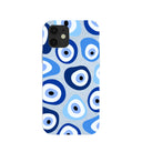 Powder Blue Evil Eye iPhone 12/ iPhone 12 Pro Case